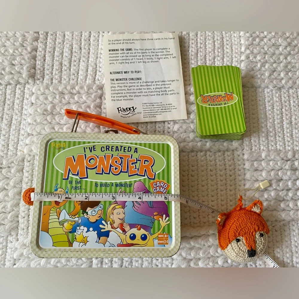 Fundex I’ve Created A Monster Lunchbox Card Game